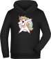 Preview: Children's Hoodie Hooded Sweater - Unicorn dab dance move i206